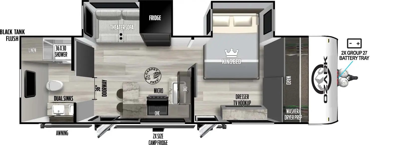 2630RBK Floorplan Image